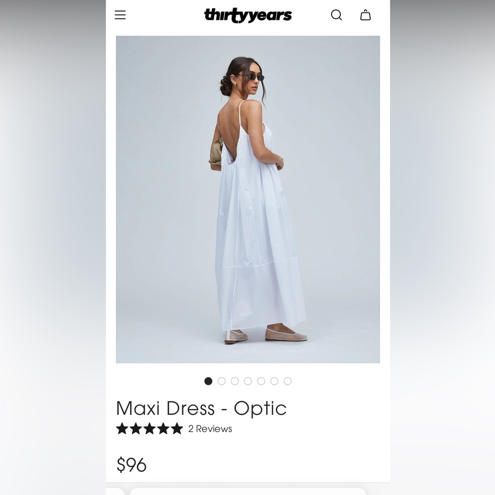 White Maxi Dress